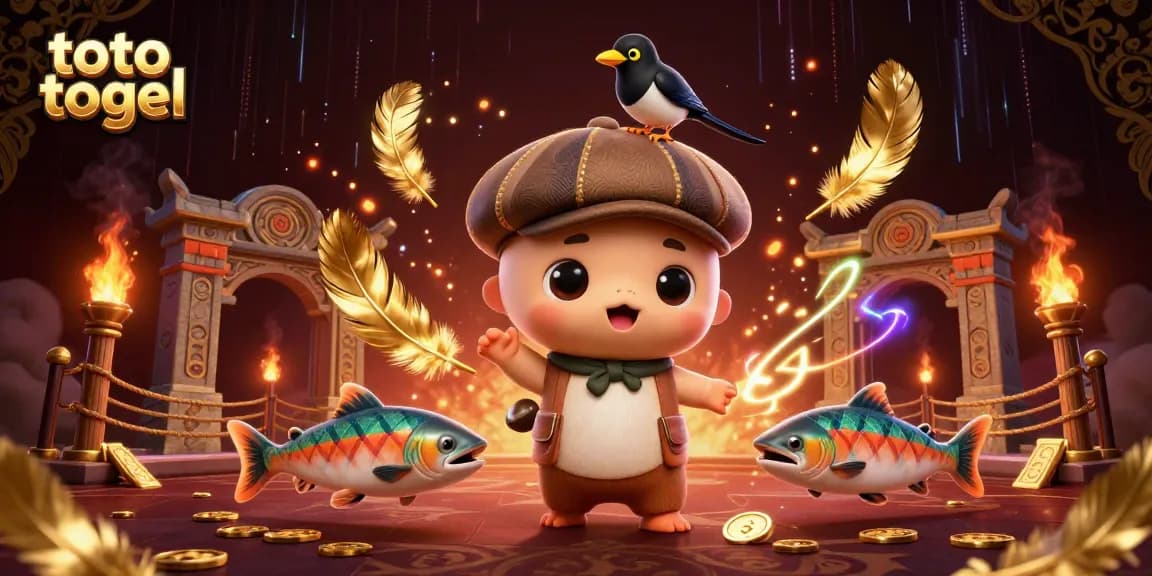 Engage with toto togel's vibrant world featuring playful characters and dynamic gambling elements.
