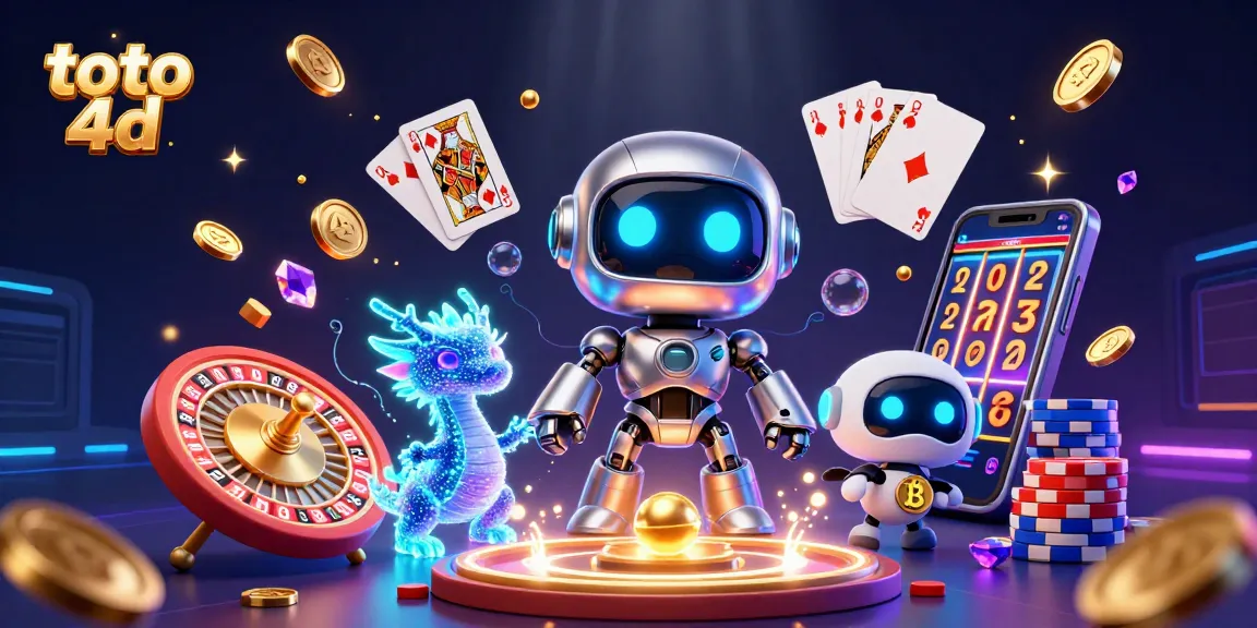 Witness the thrilling action of toto 4d with gamified 3D characters and casino elements in stunning detail.