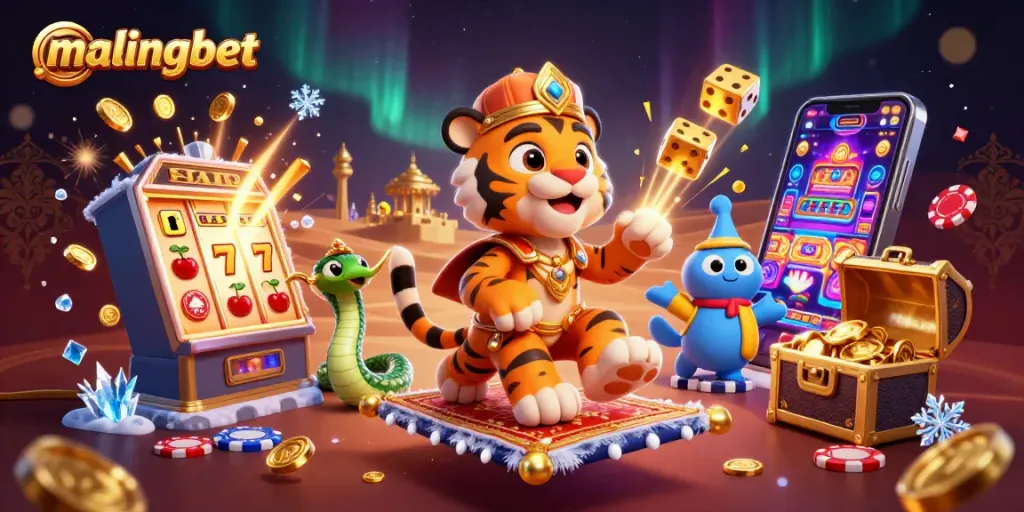 Bermain di Malingbet dengan slot 3D yang memikat, sultan harapan dan simbol jackpot yang berkilau.