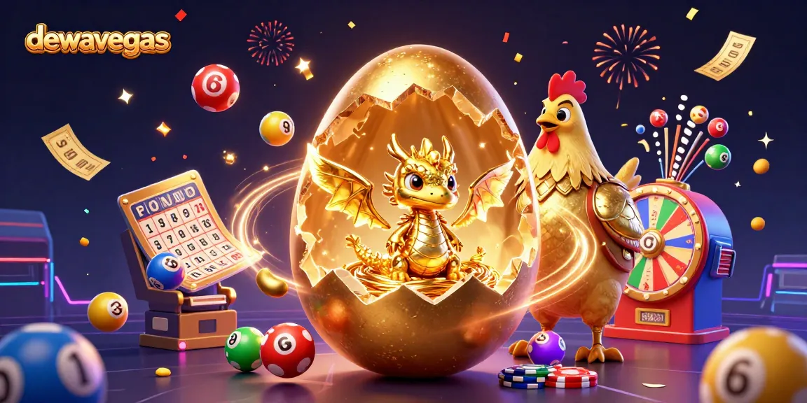 Experience thrilling gameplay at dewavegas with golden dragons and animated casino elements.