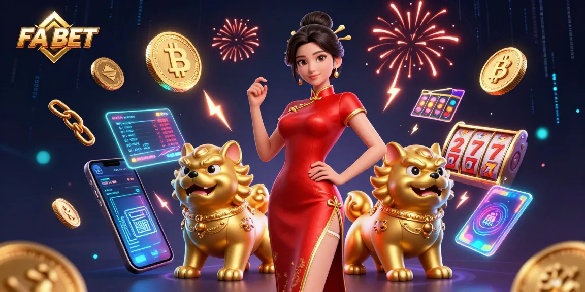 Engage with FA BET through thrilling casino games featuring vibrant slot reels and golden guardians.