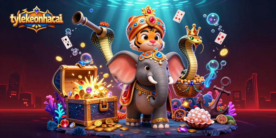 Place bets and win big with tylekeonhacai’s immersive gambling experience featuring vibrant characters.