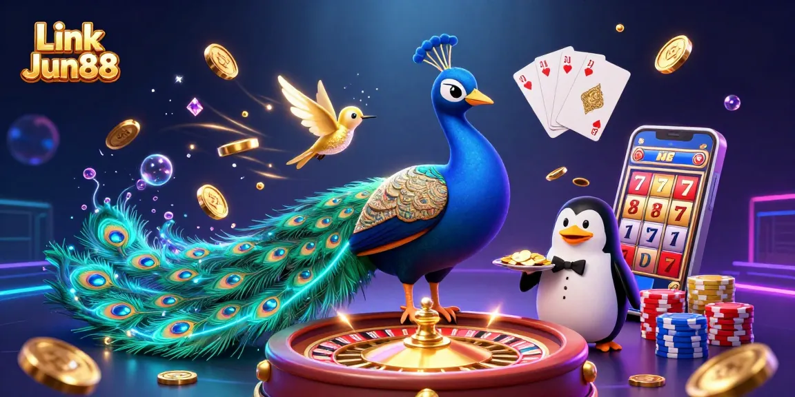 Experience the vibrant action of Link Jun88 where glamorous characters and golden treasures collide.