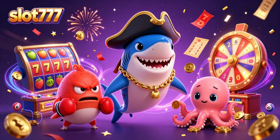 Menangkan slot777 dengan karakter kucing pira... serta efek jackpot dan undian