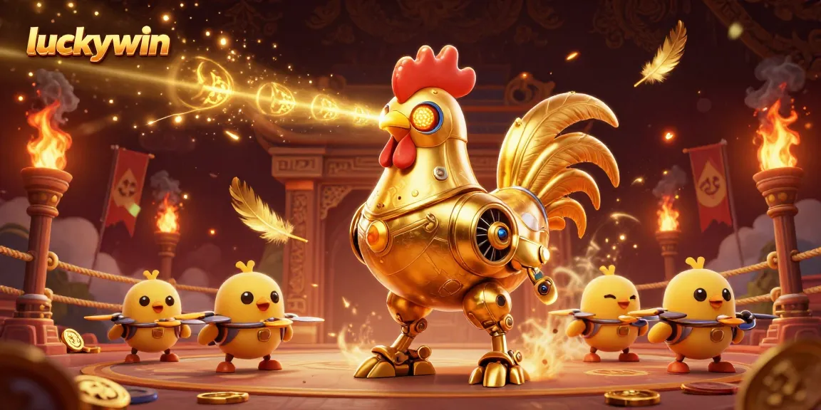 Experience the luckywin adventure with immersive games and golden rewards in this vibrant casino scene.