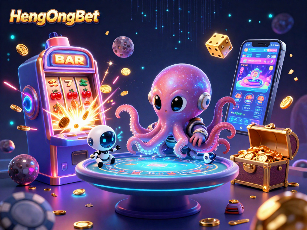 Engage with the thrilling HengOngBet alien poker scene featuring vibrant games and dynamic elements.