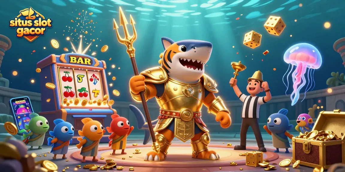 Experience action at situs slot gacor with a thrilling underwater colosseum and jackpot chaos.