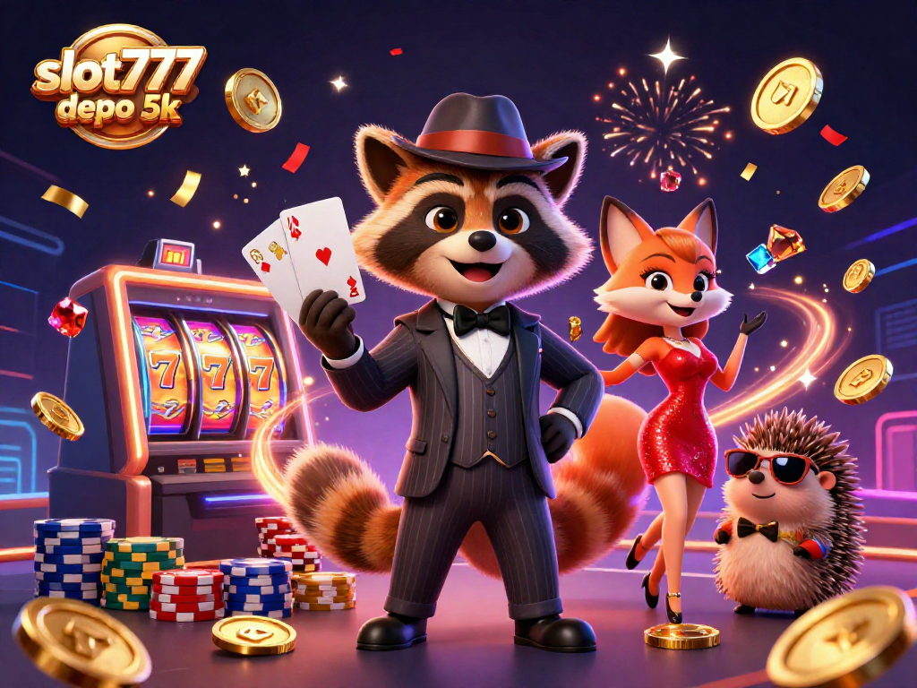 Experience thrilling opportunities with slot777 depo 5k in a vibrant casino scene rich with excitement.