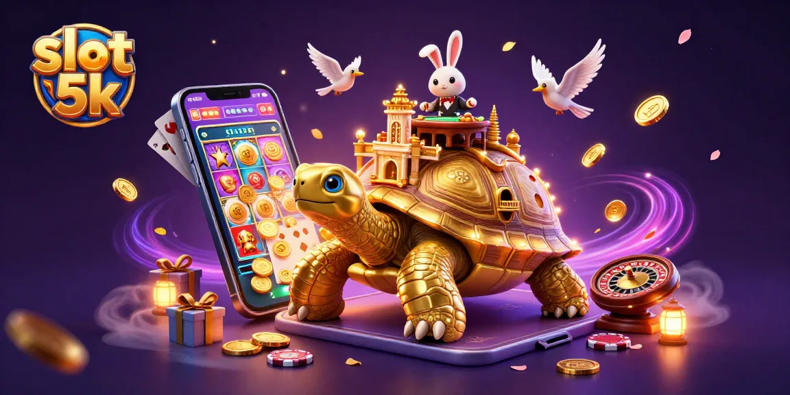Play exciting slot 5k games with vivid visuals, golden coins, and casino action!