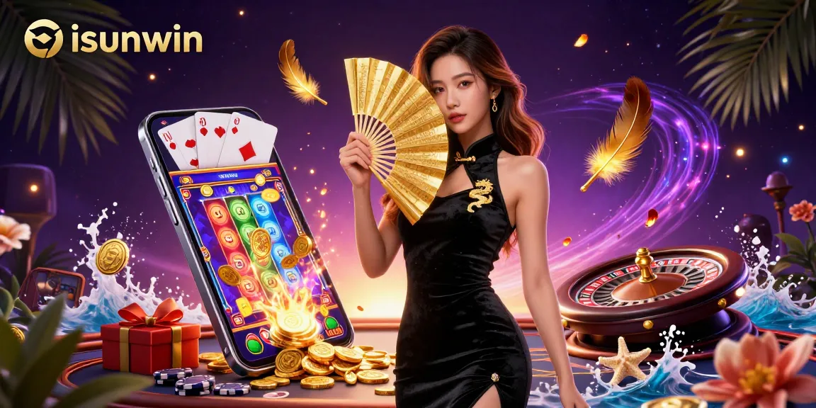 Experience thrilling wins at isunwin with stunning slot games and vibrant casino elements