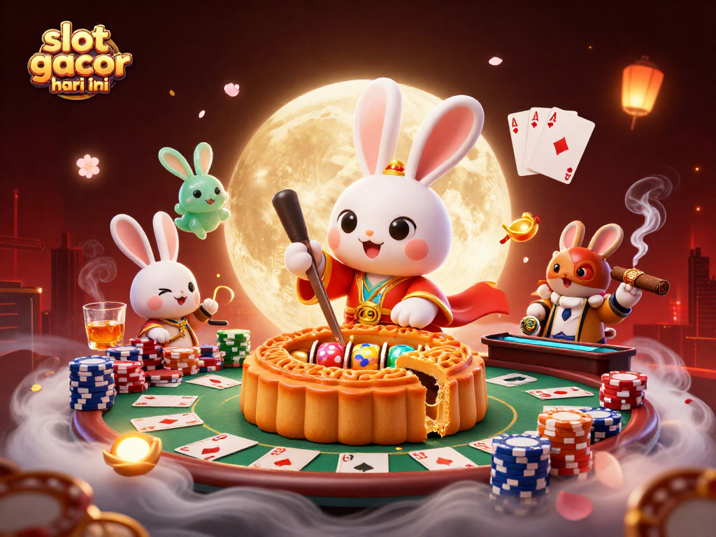 Play exciting slot gacor hari ini with vibrant reels and golden casino elements enhancing your experience.