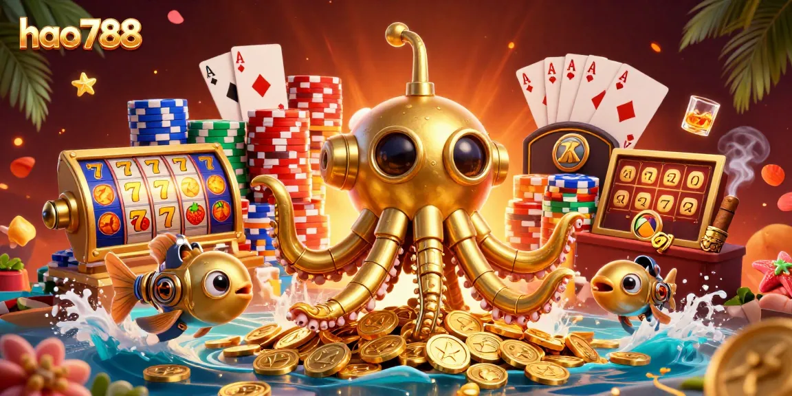 Jelajahi pengalaman slot cepat dan aman di hao788 dengan desain ilustrasi kasino yang menakjubkan.