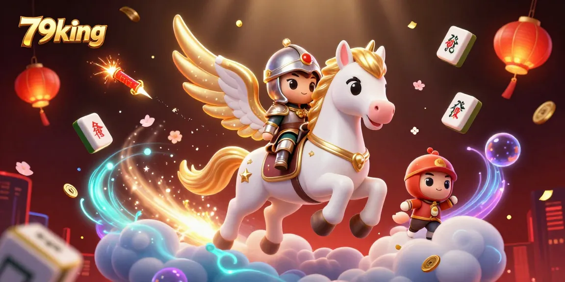 Engage in high-stakes fun with 79king, featuring magical horses and festive gaming elements.