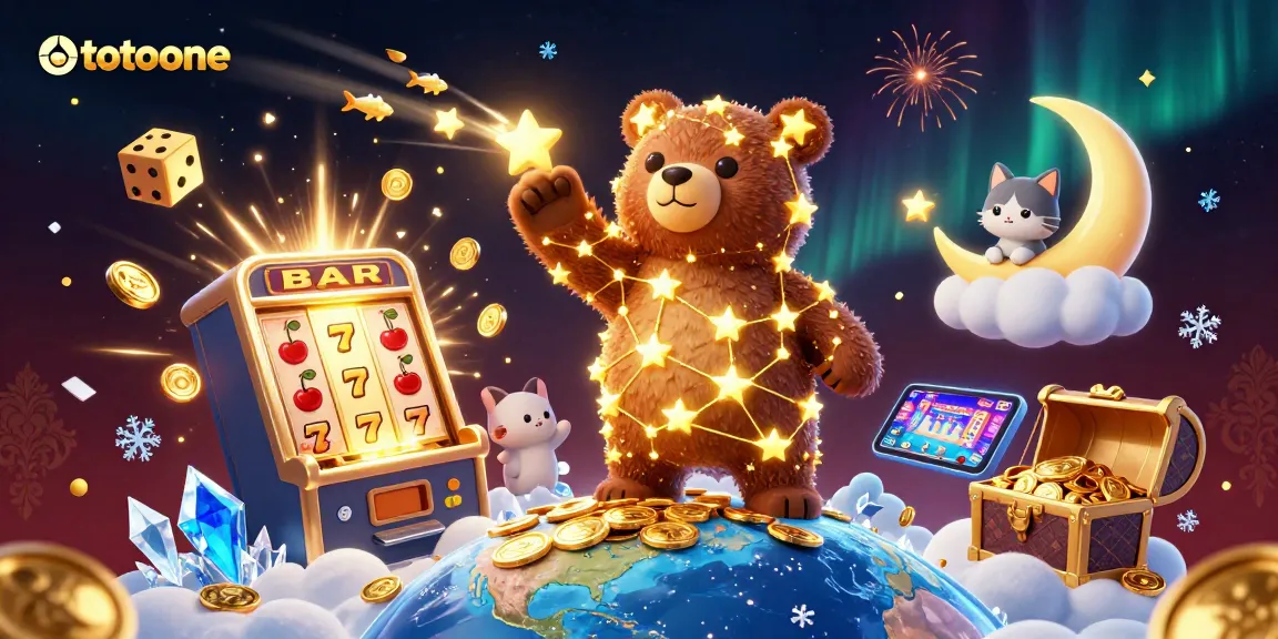 totoone merasakan sensasi bermain slot dengan karakter bintang kartun yang mengumpulkan koin dari bumi