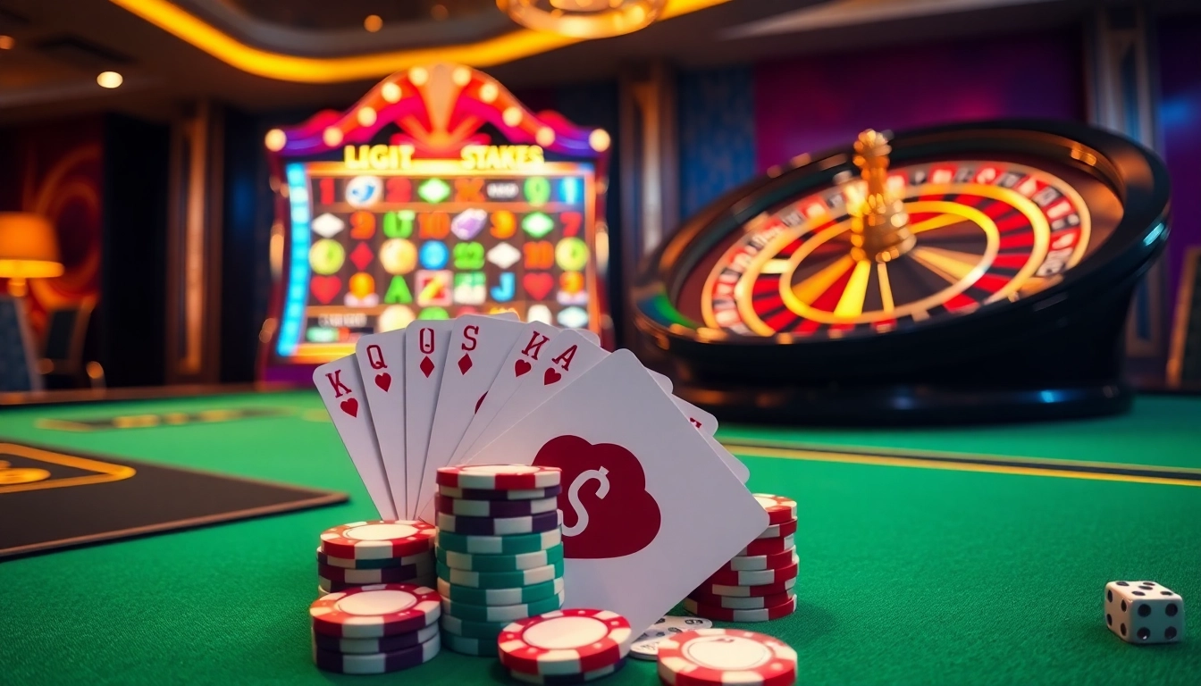 Experience the thrill of winning at u888 com with a vibrant casino scene featuring poker chips and a roulette wheel.