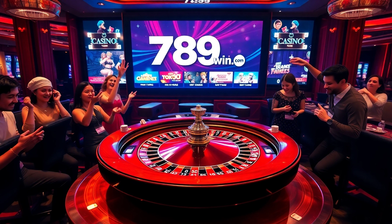 Engaged players strategizing at the roulette table at 789win com while enjoying luxury gaming.