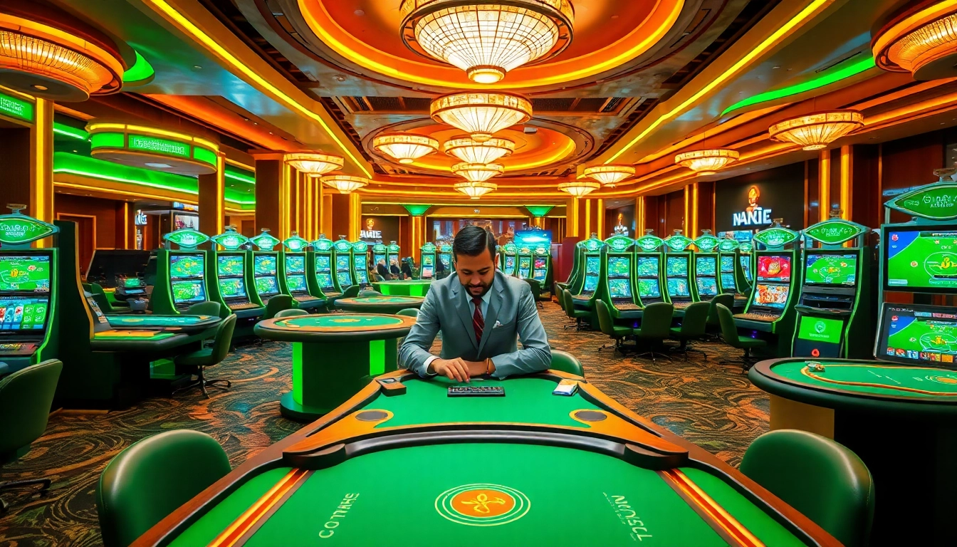 에볼루션 카지노에서 게임을 진행하는 전문 딜러의 모습