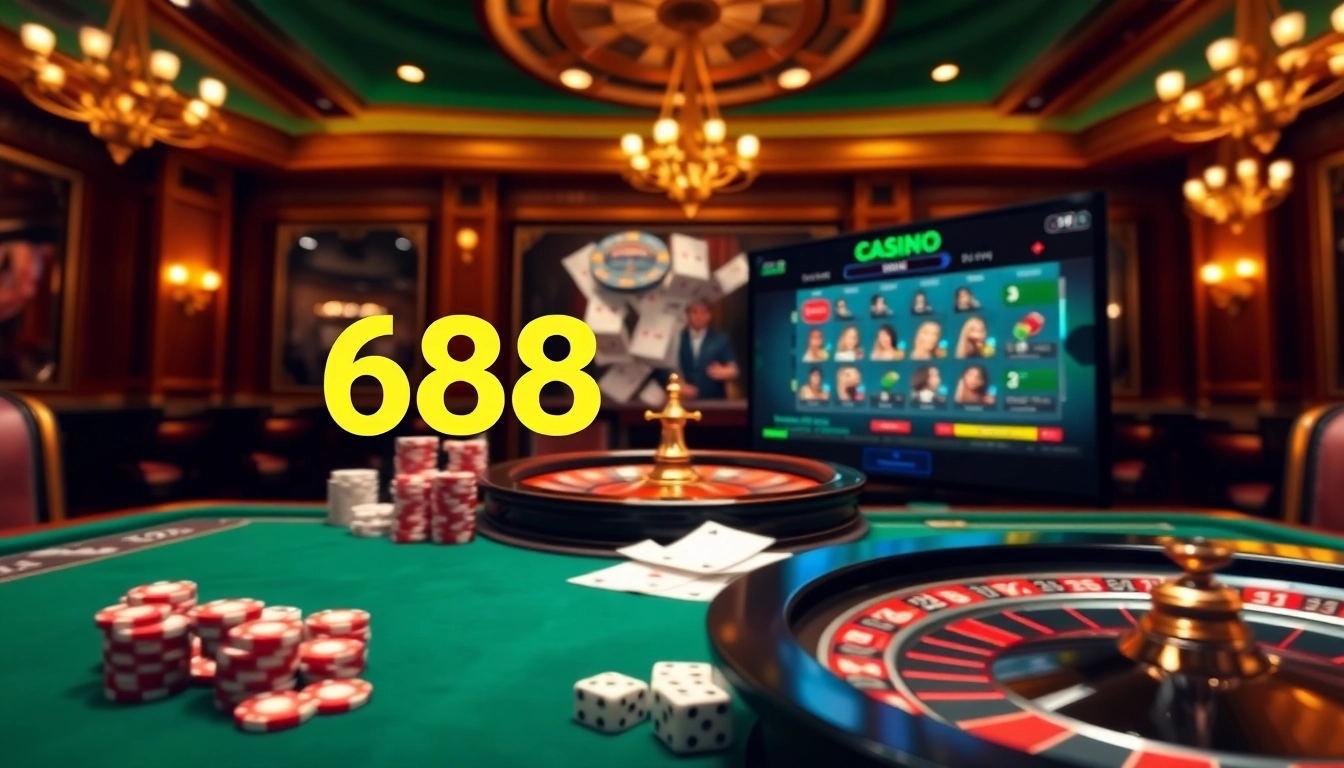 Experience thrilling gameplay and exclusivity at https://688v.games/ with vibrant casino atmosphere showcasing engaging games.