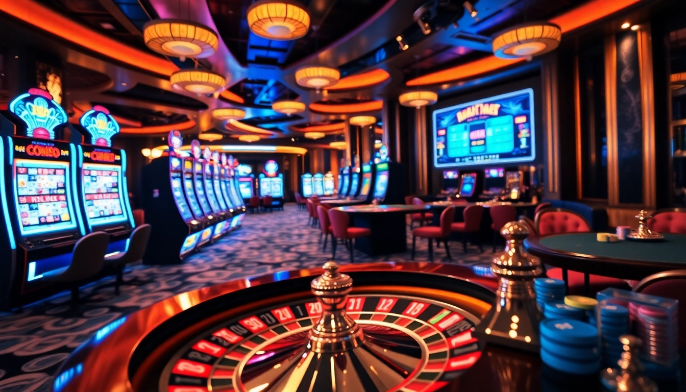 Experience high-stakes excitement at ktp jitu with vibrant slot machines and engaging roulette tables.